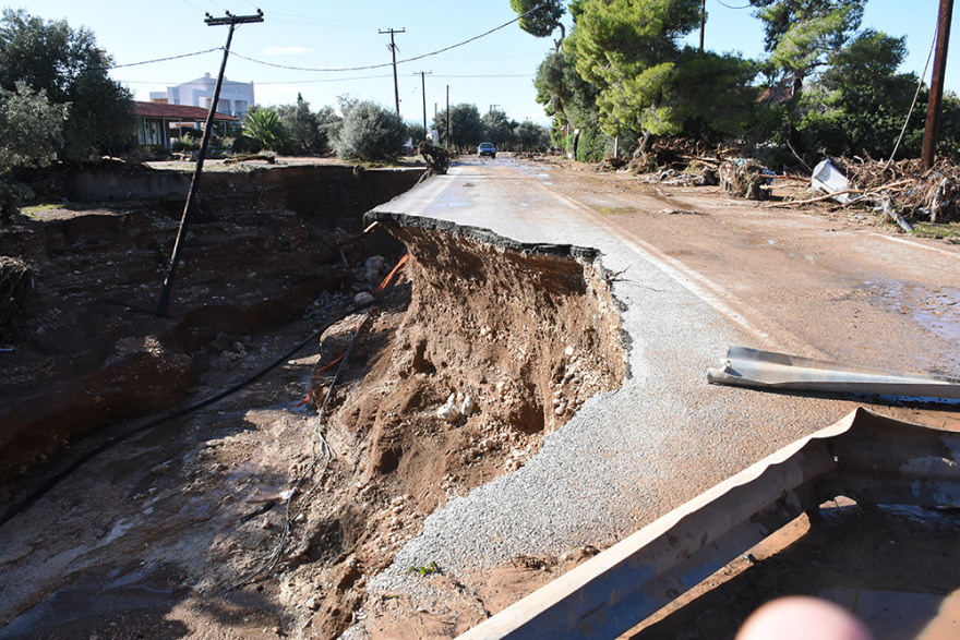 Κινέτα: Οι καταστροφές από την κακοκαιρία Γηρυόνης σε 20 φωτογραφίες