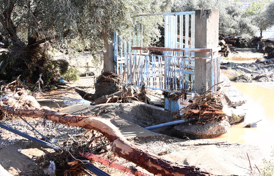 Κινέτα: Οι καταστροφές από την κακοκαιρία Γηρυόνης σε 20 φωτογραφίες