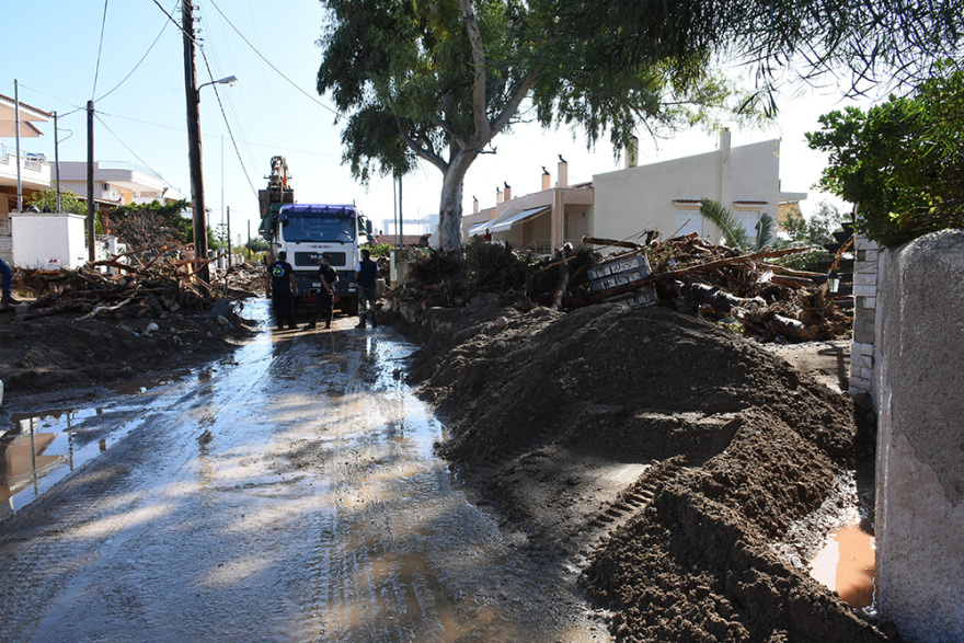 Κινέτα: Οι καταστροφές από την κακοκαιρία Γηρυόνης σε 20 φωτογραφίες