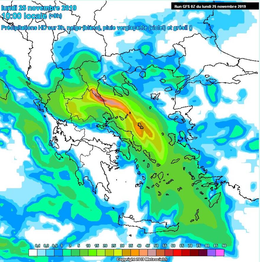 Κακοκαιρία «Γηρυόνης»: Πώς θα κινηθεί το φαινόμενο τις επόμενες ώρες