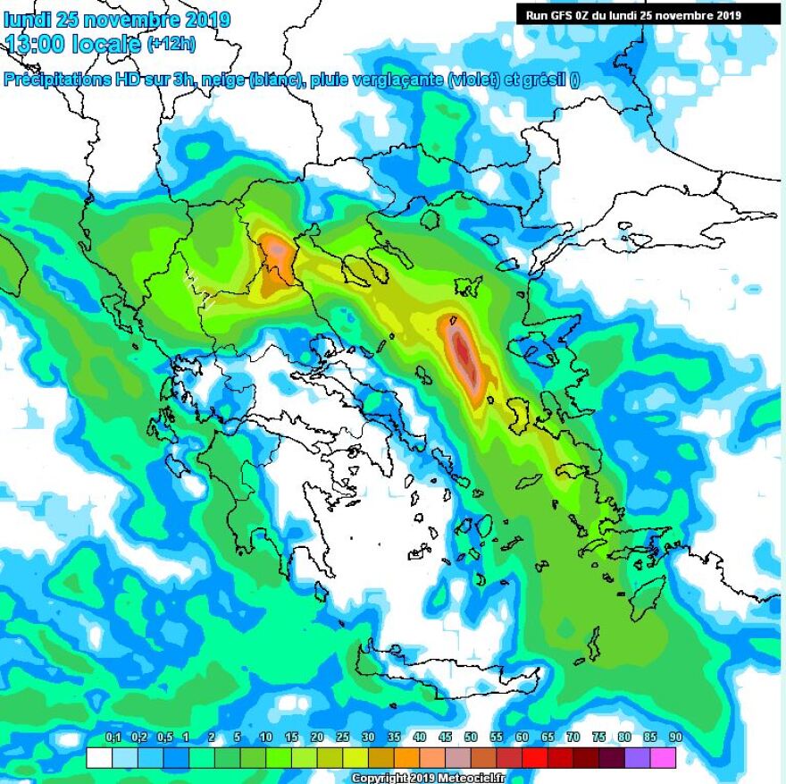 Κακοκαιρία «Γηρυόνης»: Πώς θα κινηθεί το φαινόμενο τις επόμενες ώρες