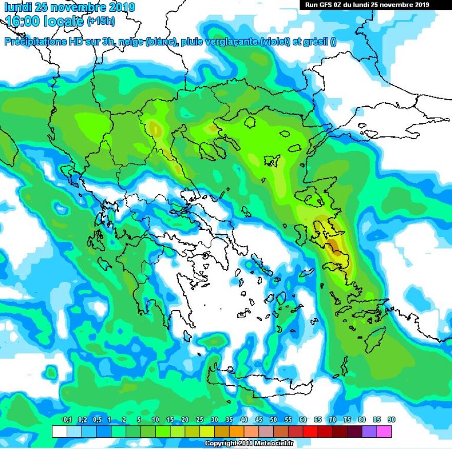 Κακοκαιρία «Γηρυόνης»: Πώς θα κινηθεί το φαινόμενο τις επόμενες ώρες