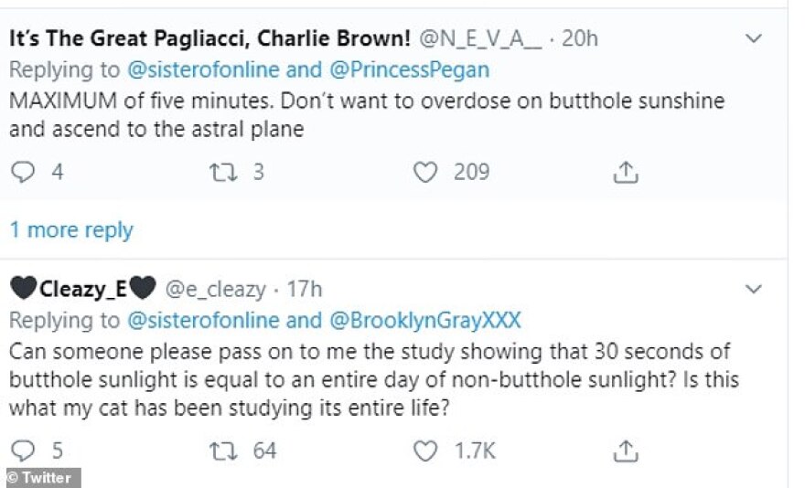 ΗΠΑ: Κάνει κάθε μέρα ηλιοθεραπεία στα ευαίσθητα σημεία της για να... συλλέξει ενέργεια 