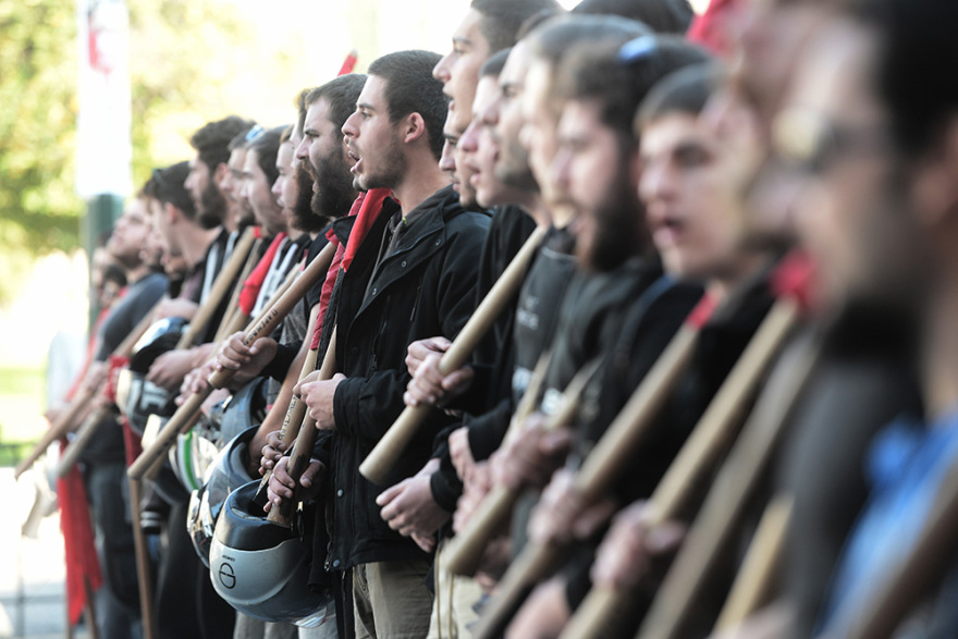 Φοιτητικό συλλαλητήριο στο κέντρο της Αθήνας
