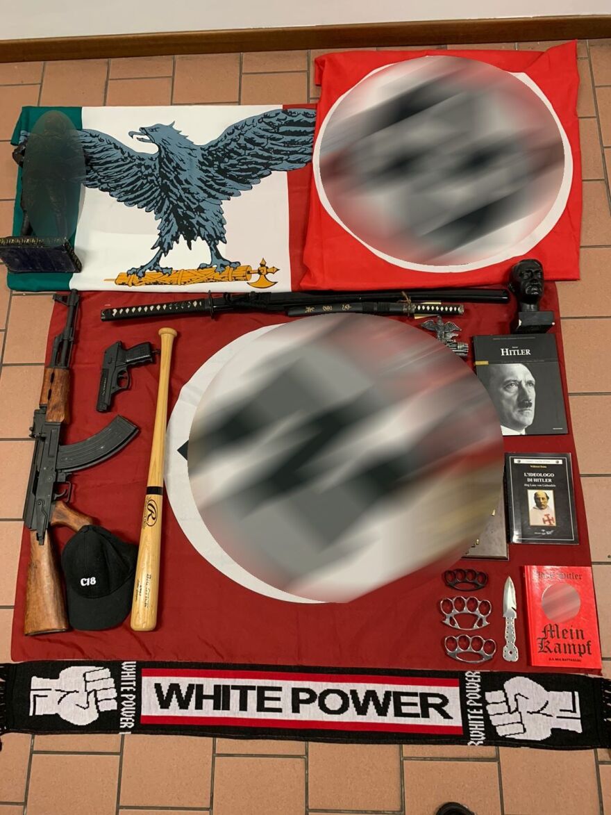 Ιταλία: Η αστυνομία εξάρθρωσε ένοπλη φιλοναζιστική ομάδα 