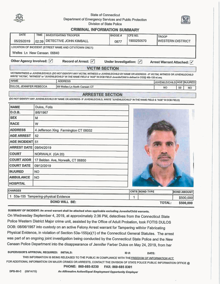 Θρίλερ ξανά για την υπόθεση Ντούλου: Η «δολοφονημένη» σύζυγος έκανε... εξέταση αίματος