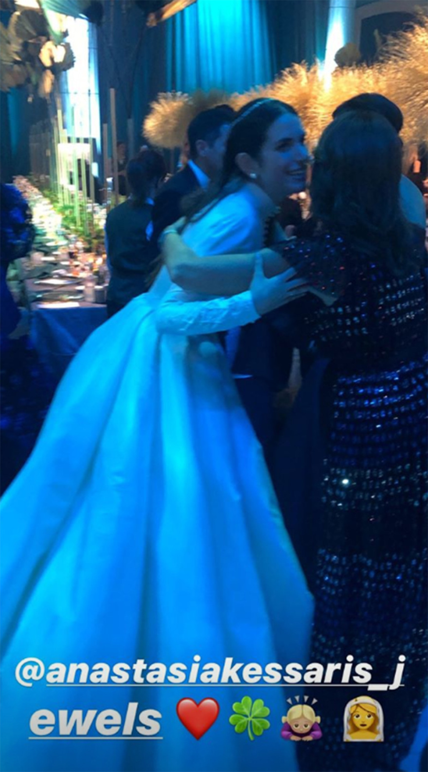 Αναστασία Καίσαρη & Thomas Percy: Ο λαμπερός γάμος του ζευγαριού χθες βράδυ στην Αθήνα