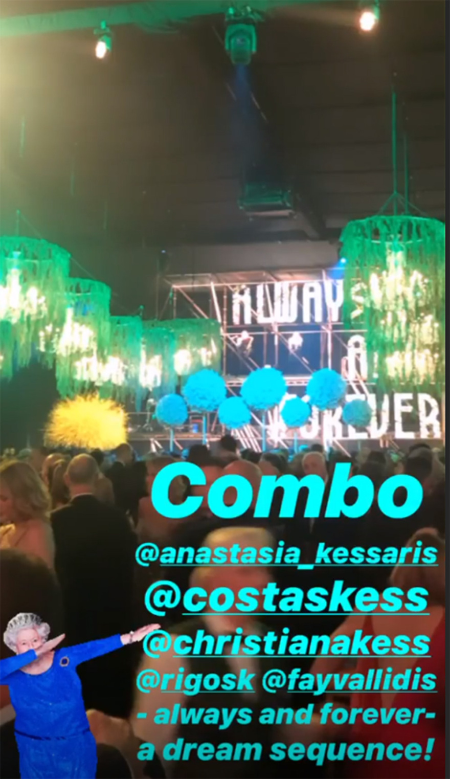 Αναστασία Καίσαρη & Thomas Percy: Ο λαμπερός γάμος του ζευγαριού χθες βράδυ στην Αθήνα