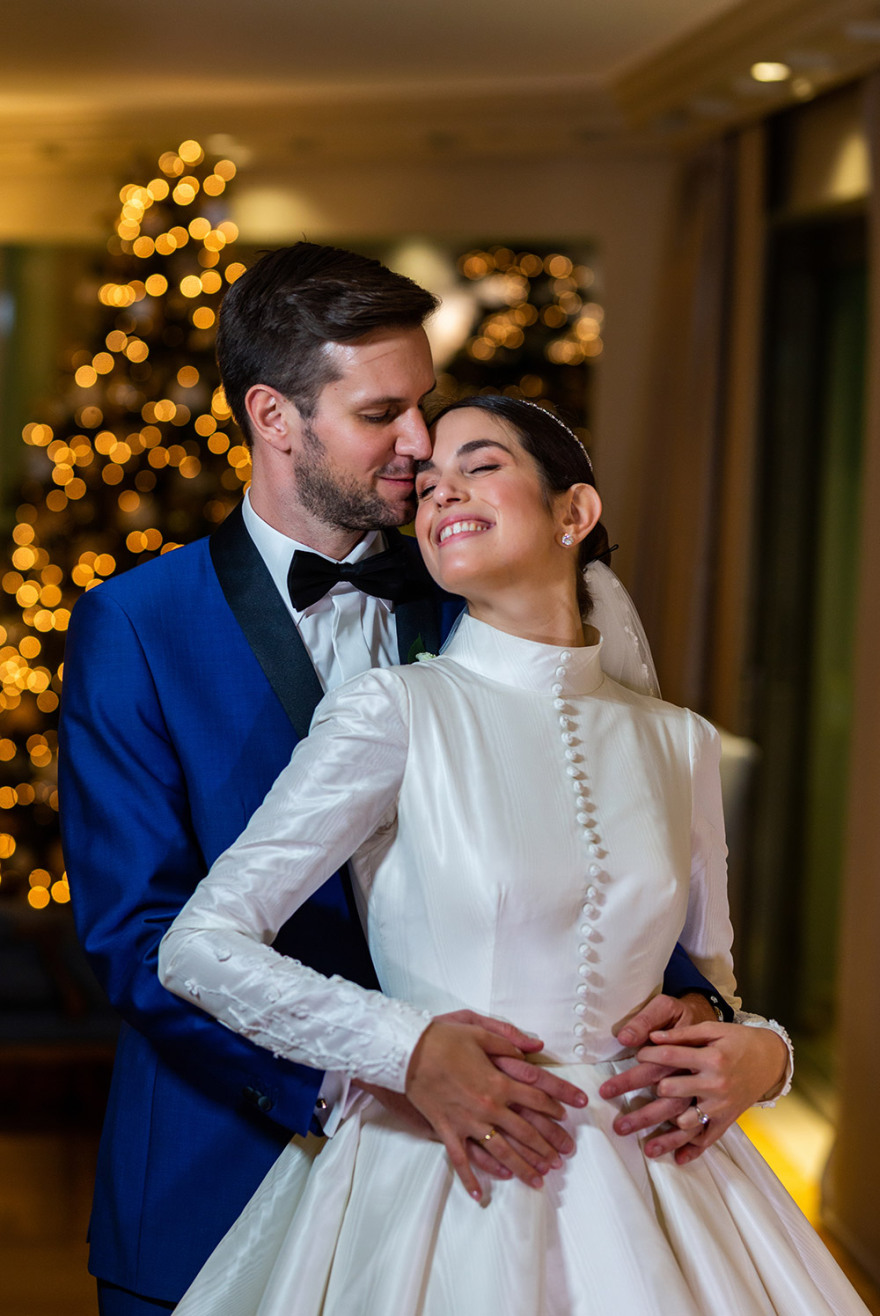 Ο λαμπερός γάμος της κόρης του Κώστα Καίσαρη σε 20 φωτογραφίες