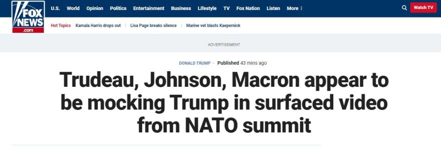 Τραμπ – Μακρόν: Δύο «ξένοι» στην ίδια πόλη