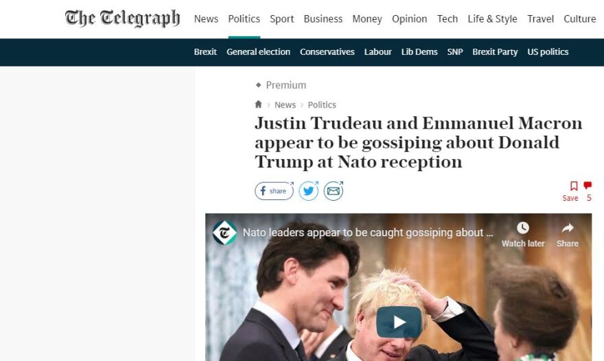 Τραμπ – Μακρόν: Δύο «ξένοι» στην ίδια πόλη