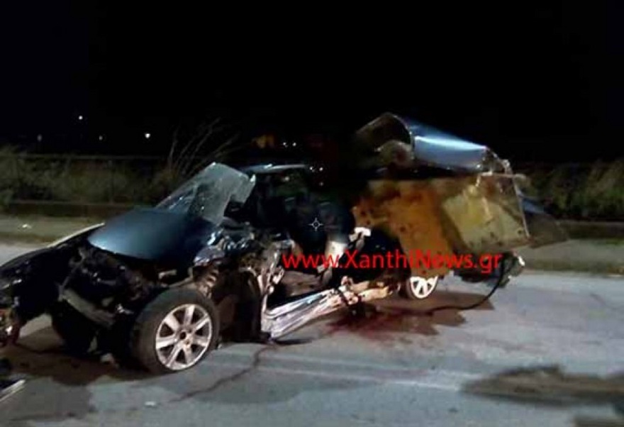 Τραγικό τροχαίο στην Ξάνθη: Σκοτώθηκαν δύο νεαρά αδέρφια