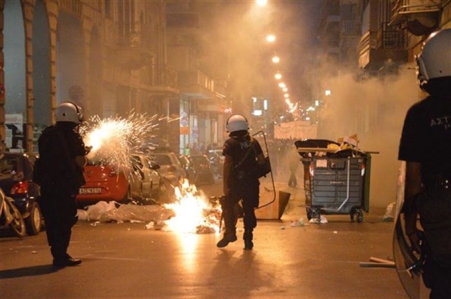 Επέτειος Γρηγορόπουλου: Μολότοφ και επεισόδια στο κέντρο της Πάτρας