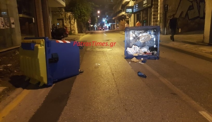 Επέτειος Γρηγορόπουλου: Μολότοφ και επεισόδια στο κέντρο της Πάτρας