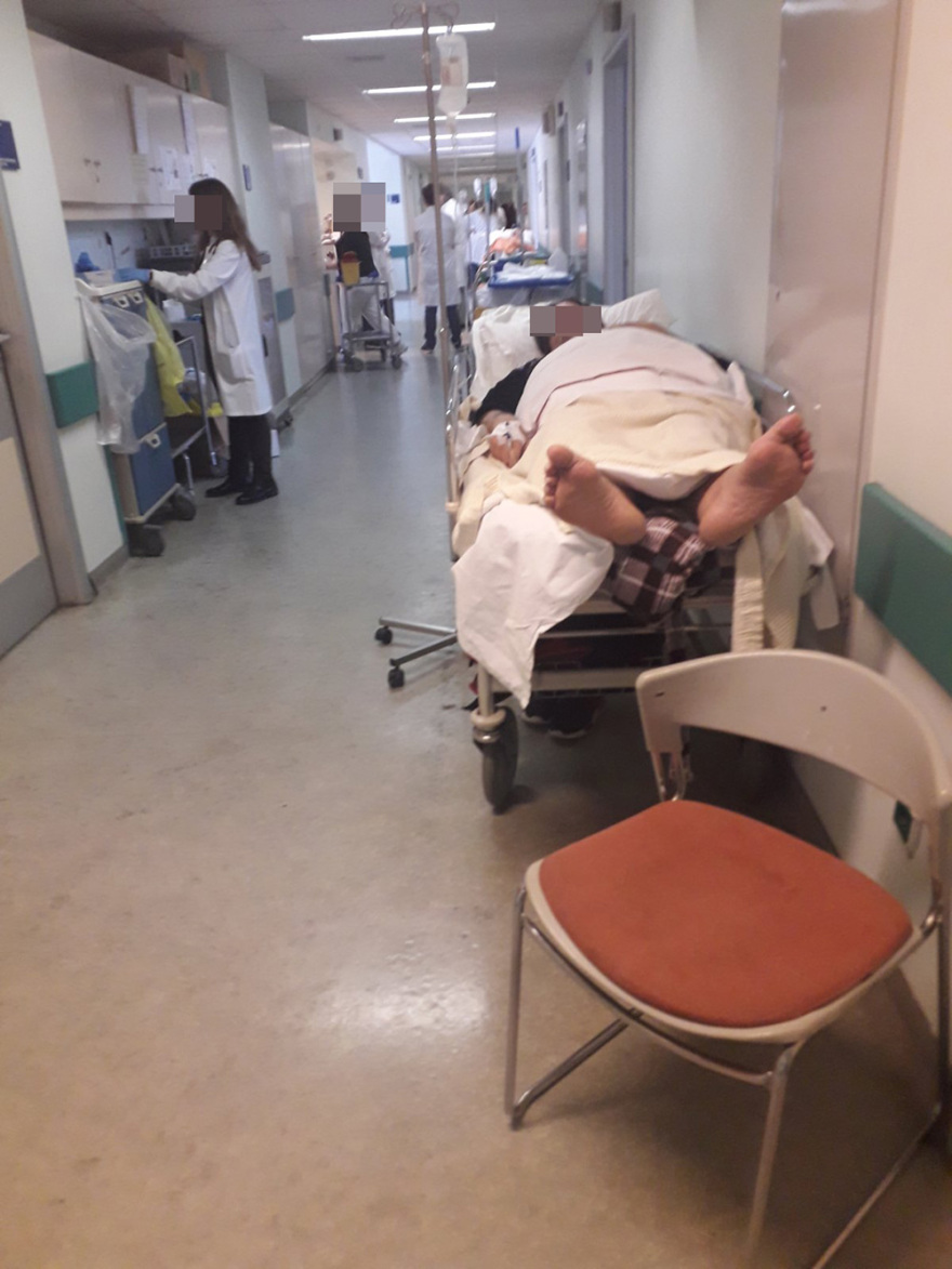 Νοσοκομείο «Αττικόν»: Άλλη μια εφημερία γεμάτη με ράντζα...