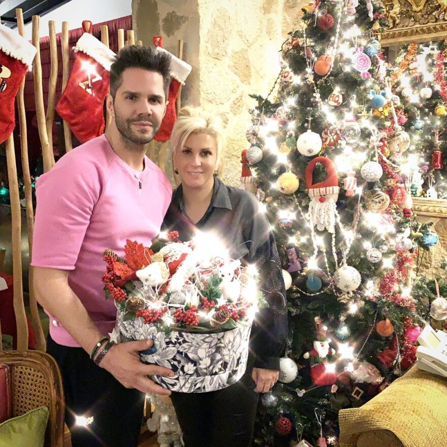 Γιώργος & Δώρα Τσαλίκη: Υπερπαραγωγή ο στολισμός του σπιτιού τους