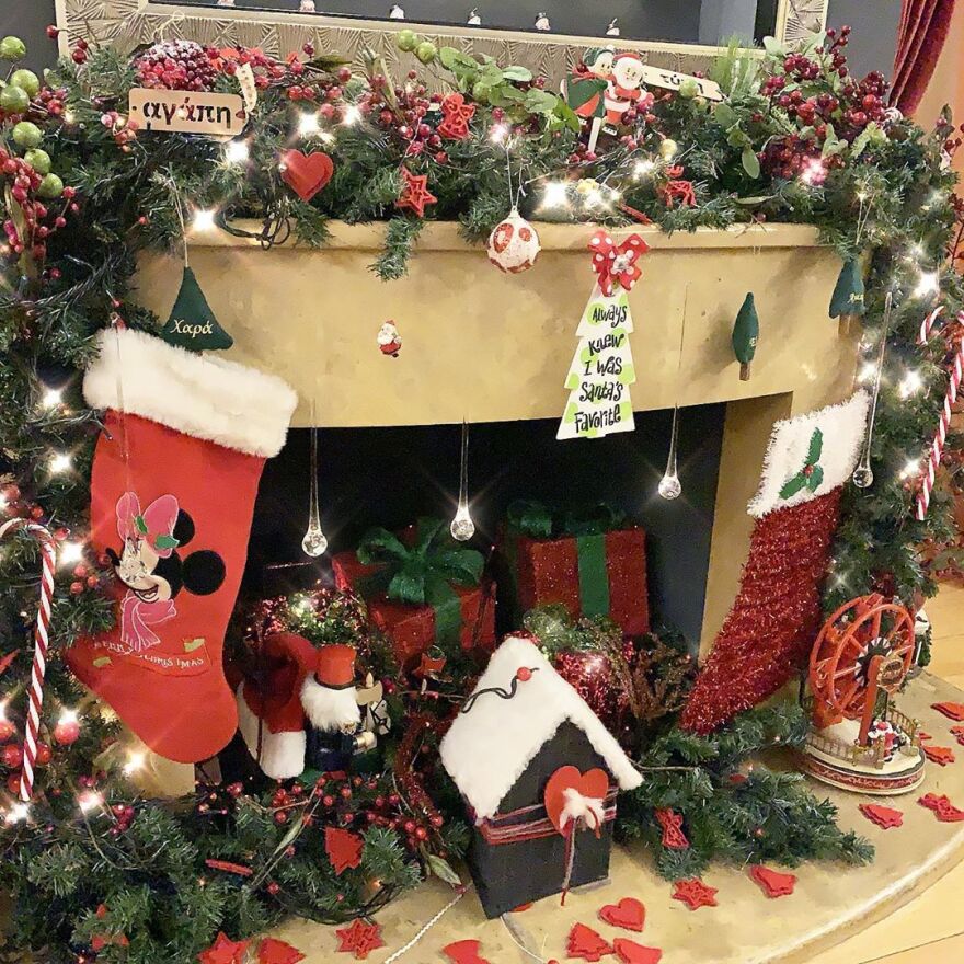 Γιώργος & Δώρα Τσαλίκη: Υπερπαραγωγή ο στολισμός του σπιτιού τους