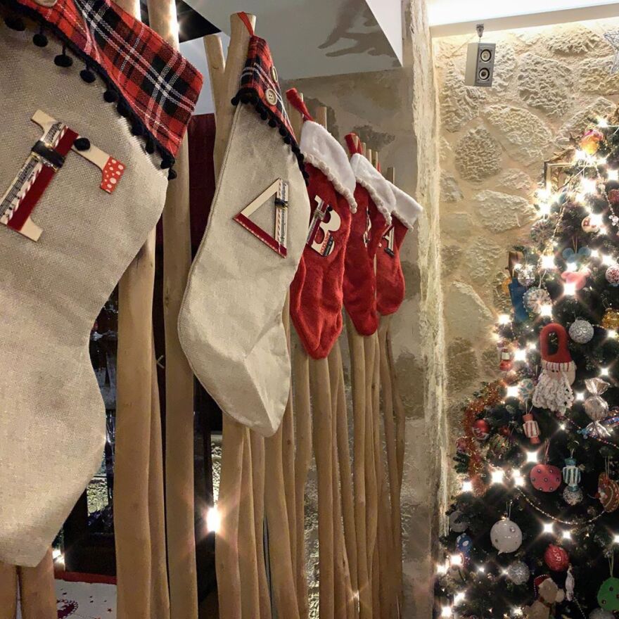 Γιώργος & Δώρα Τσαλίκη: Υπερπαραγωγή ο στολισμός του σπιτιού τους