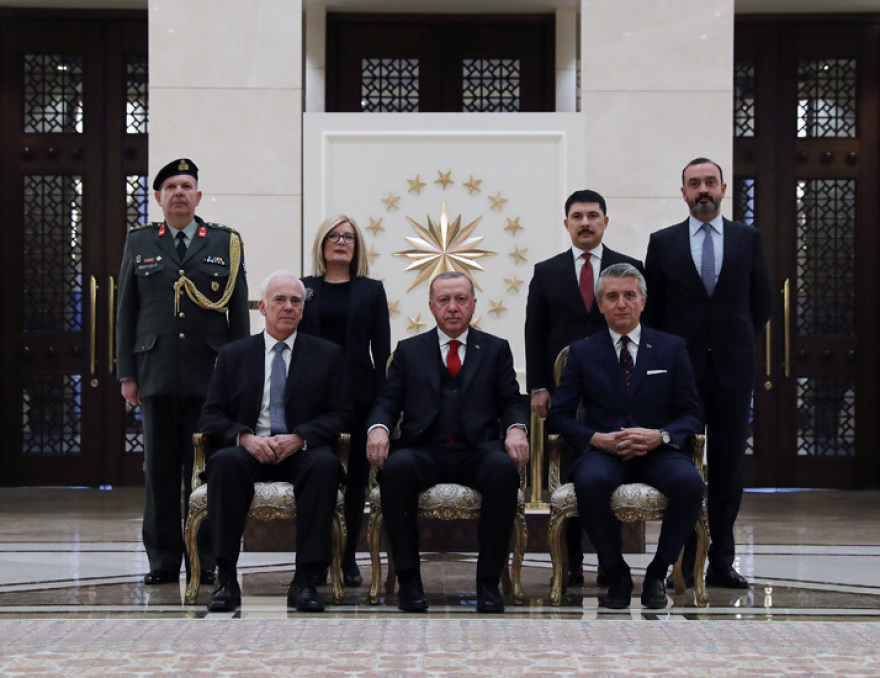 Τουρκία: Ο νέος πρέσβης της Ελλάδας στην Άγκυρα κατέθεσε τα διαπιστευτήριά του στον Ερντογάν