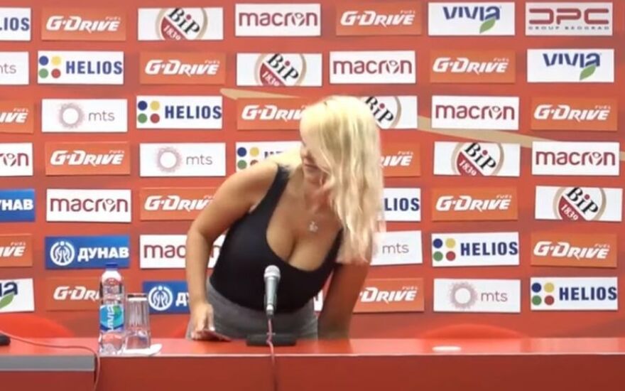 Ολυμπιακός - Ερυθρός Αστέρας: Η ξανθιά καλλονή που θα «μαγνητίσει» τα βλέμματα 