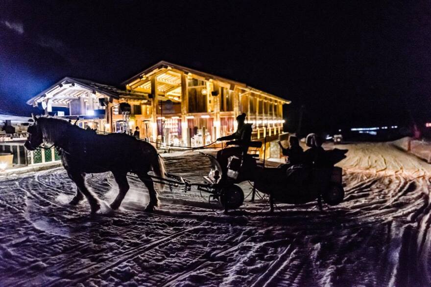 Λουκέτο στο Nammos της Κουρσεβέλ