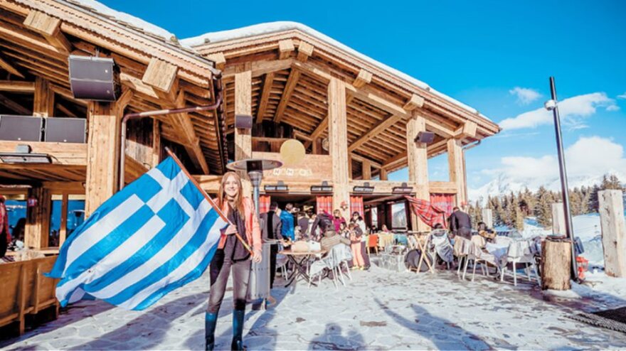 Λουκέτο στο Nammos της Κουρσεβέλ