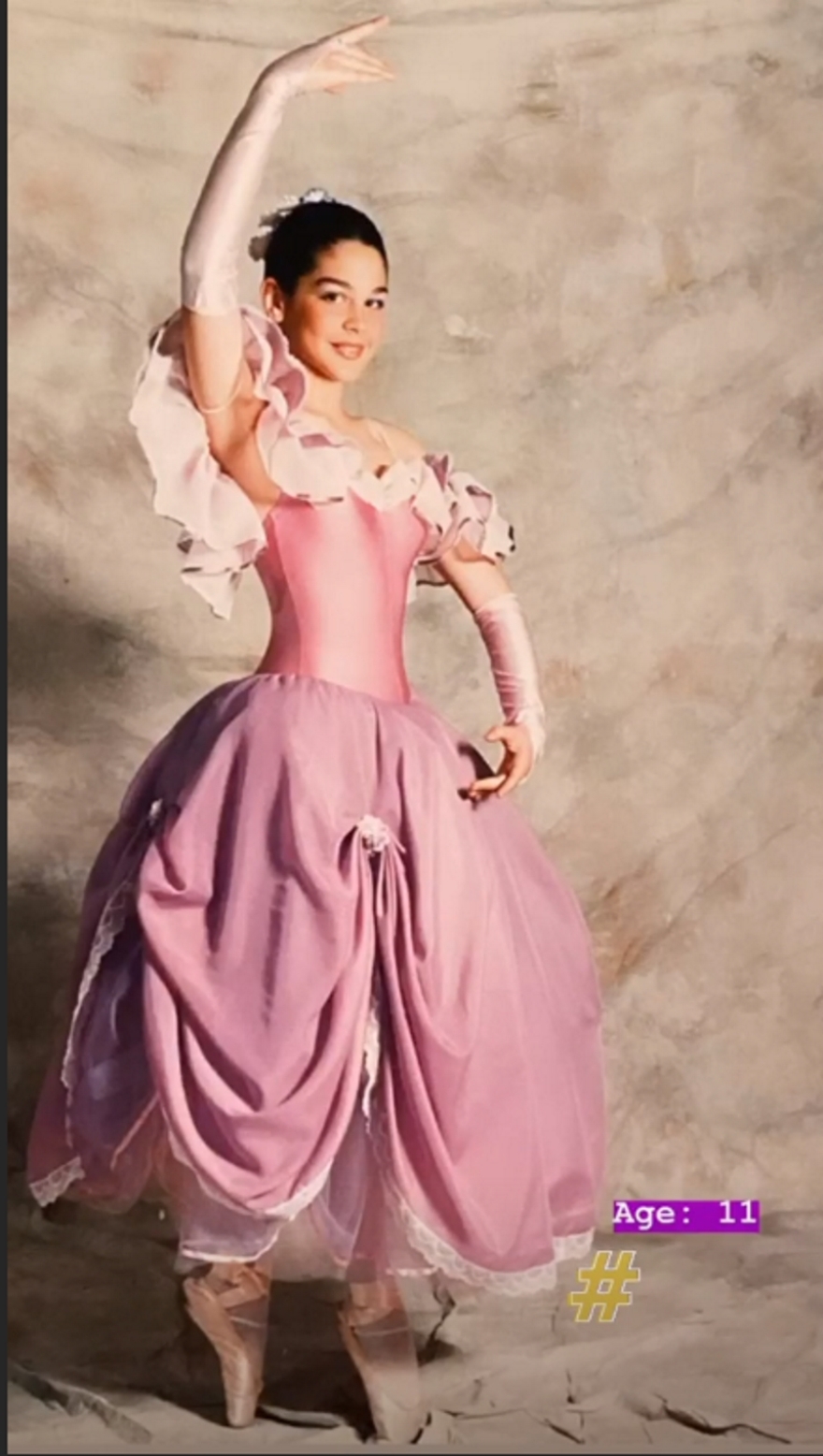 H 13χρονη μπαλαρίνα είναι γνωστή Ελληνίδα ηθοποιός