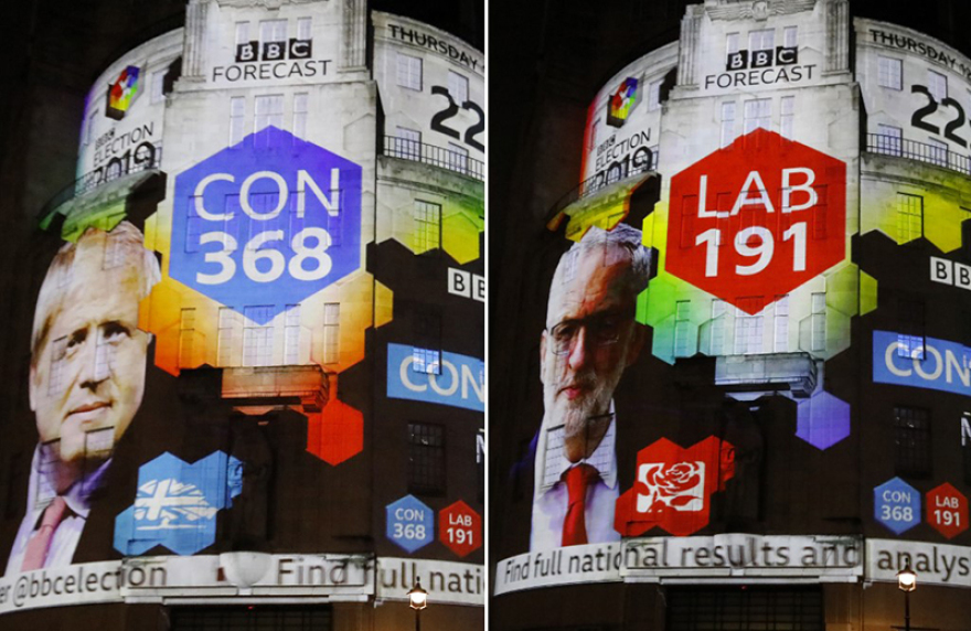 Εκλογές στη Βρετανία: Θρίαμβος για Τζόνσον και Brexit - Βαριά ήττα για τον Κόρμπιν