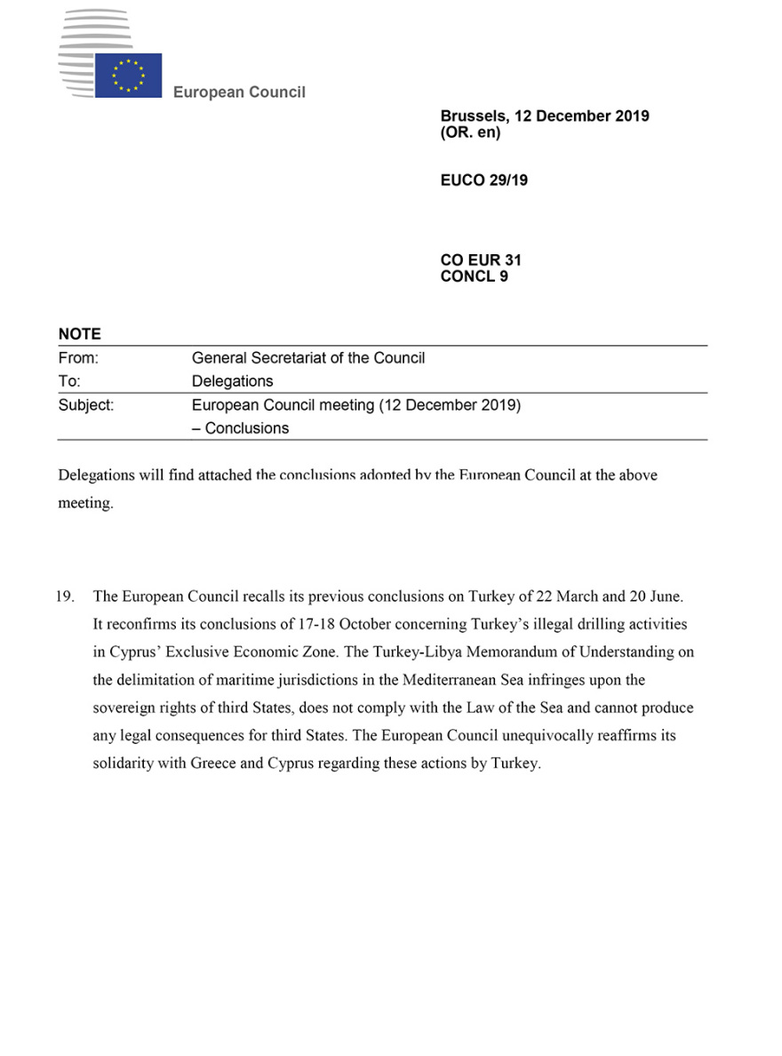 ΕΕ: Πλήρης στήριξη σε Ελλάδα, Κύπρο - Μητσοτάκης: Διπλωματικά «τείχη» στην τουρκική προκλητικότητα