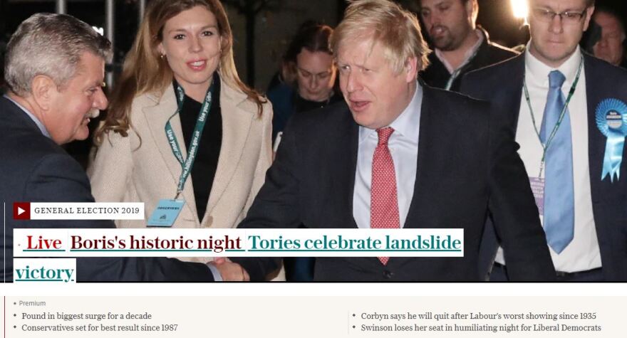 Βρετανικές εφημερίδες για εκλογές: «Η αυγή της Βρετανίας του Μπόρις» ή... «Χριστουγεννιάτικος εφιάλτης»;