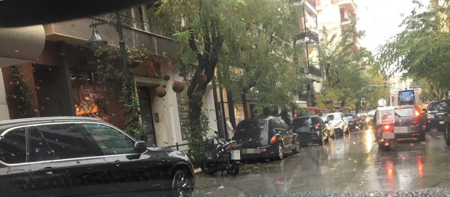 Κυκλοφοριακό χάος στην Αθήνα - Άφαντη η δημοτική αστυνομία