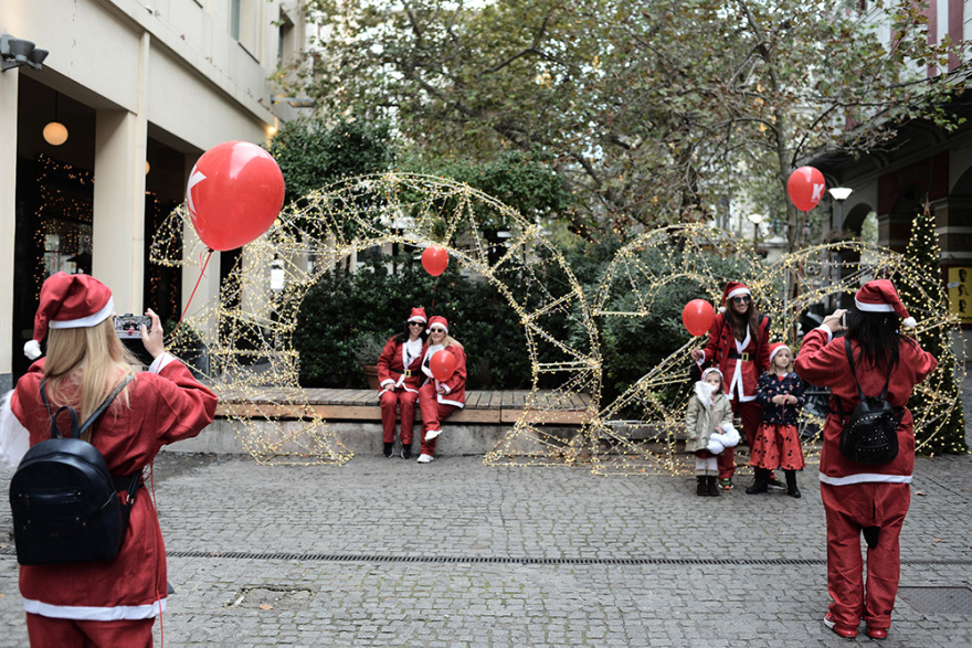 Κυκλοφοριακές ρυθμίσεις στο κέντρο της Αθήνας λόγω του 6ου Santa Run