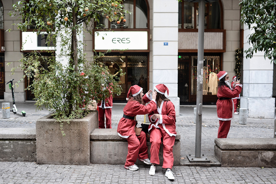 Κυκλοφοριακές ρυθμίσεις στο κέντρο της Αθήνας λόγω του 6ου Santa Run