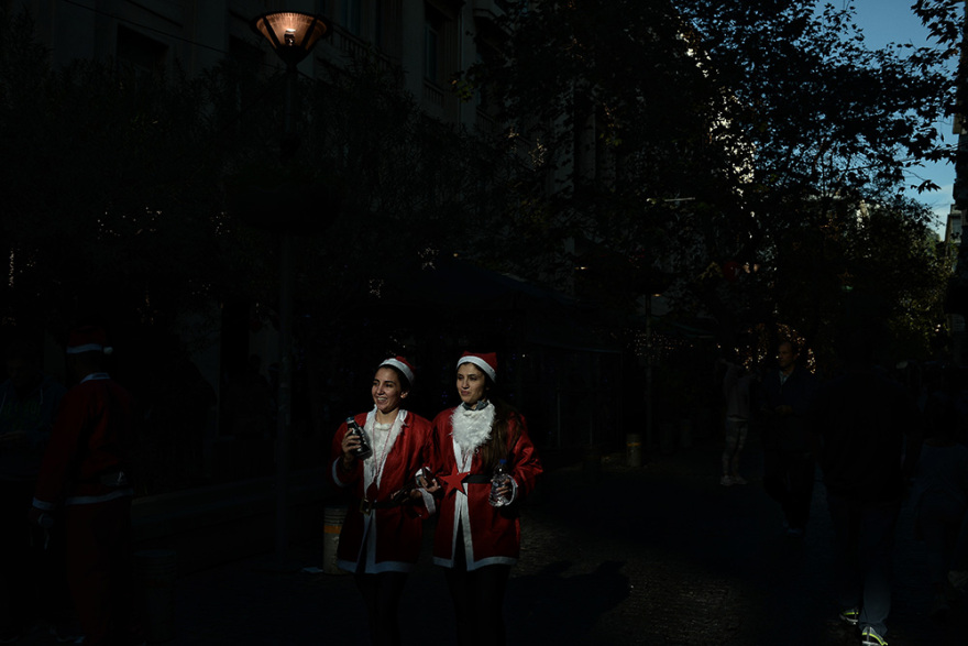 Κυκλοφοριακές ρυθμίσεις στο κέντρο της Αθήνας λόγω του 6ου Santa Run