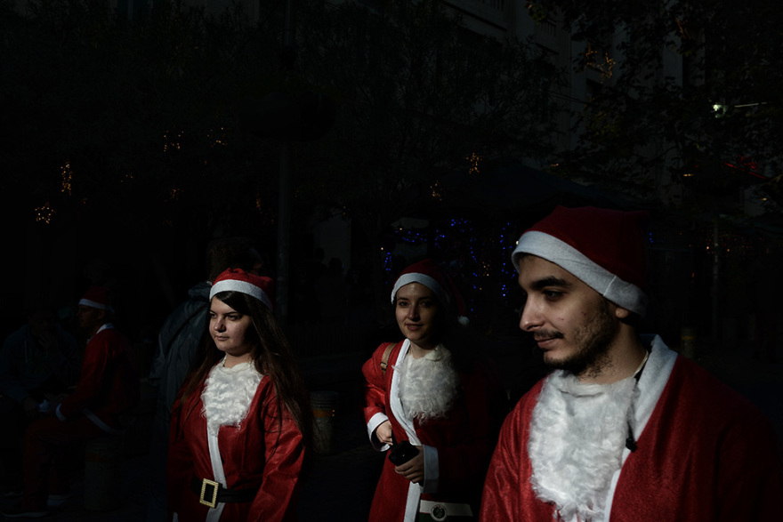 Κυκλοφοριακές ρυθμίσεις στο κέντρο της Αθήνας λόγω του 6ου Santa Run