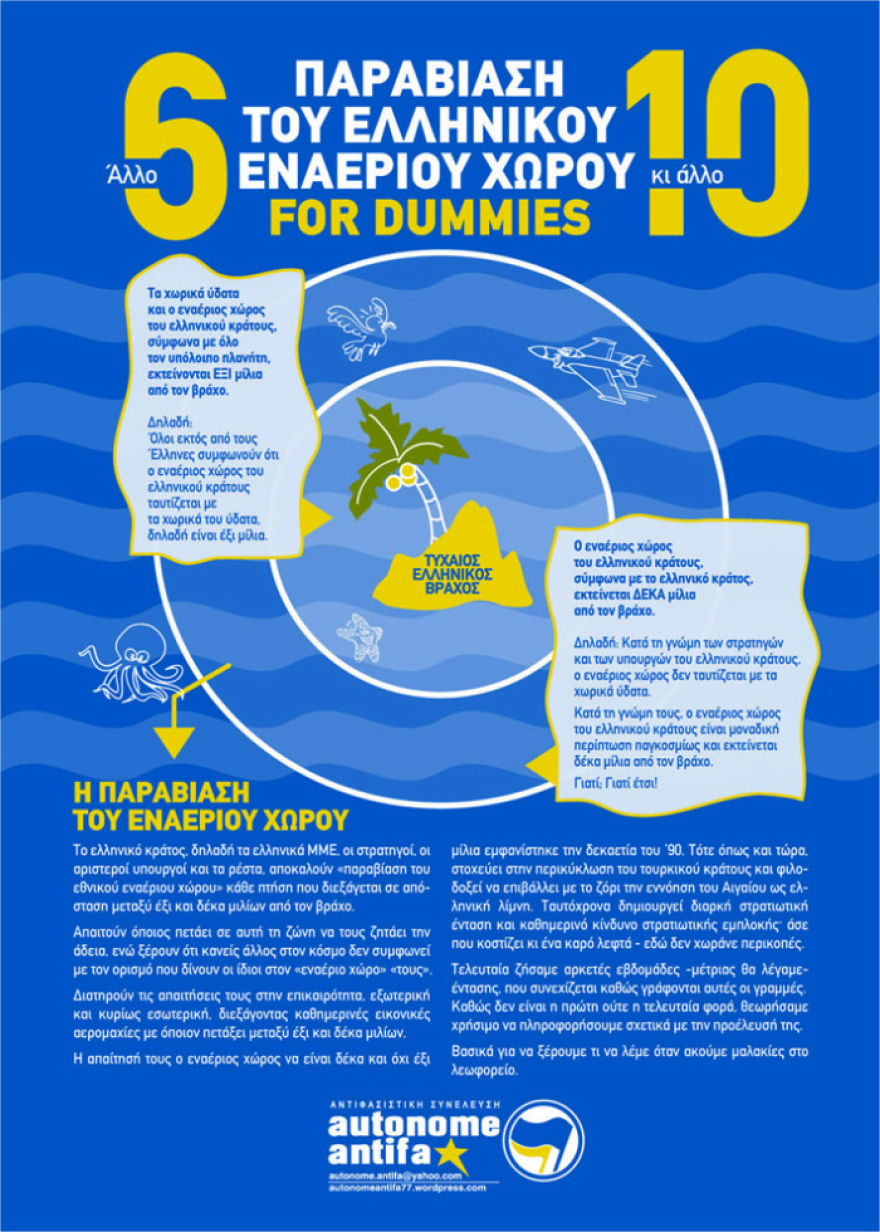 Αφίσα-επιστολή αντιεξουσιαστών προς το υπουργείο Εξωτερικών