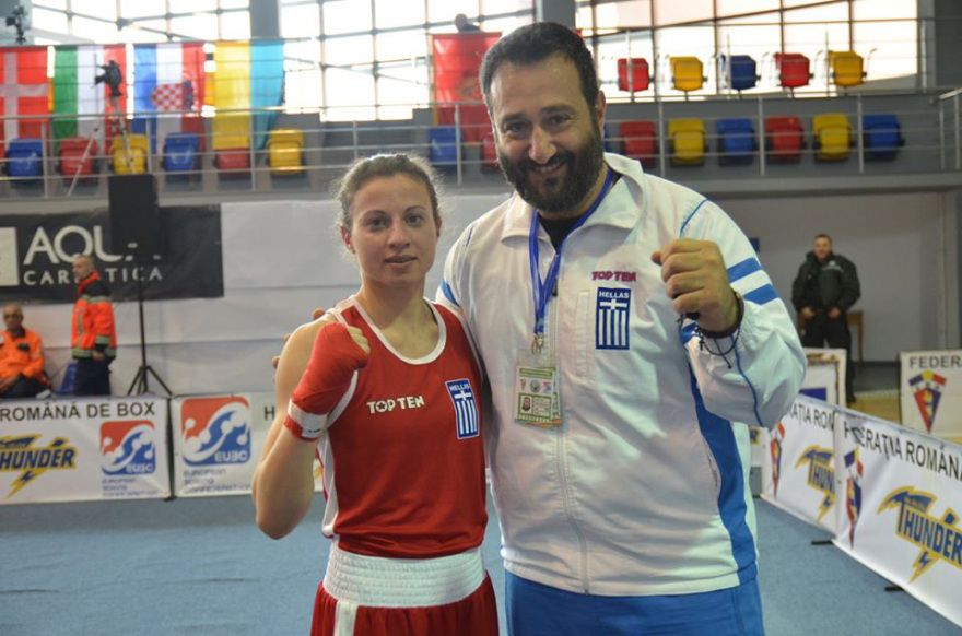 Ελληνίδα μποξέρ με πτυχίο πανεπιστημίου