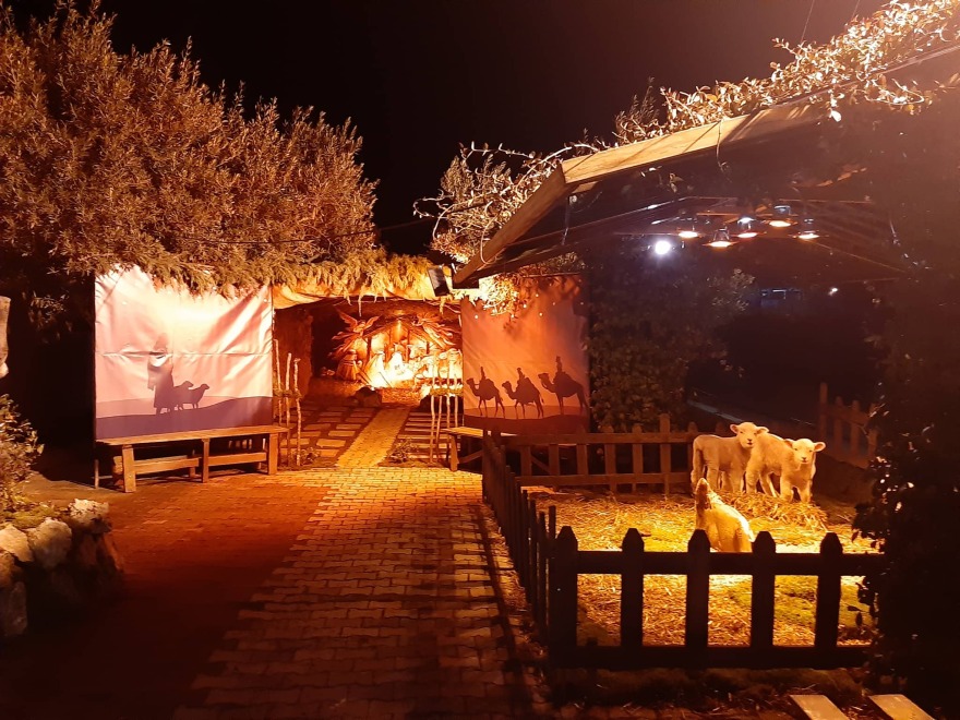 Εντυπωσιακή φάτνη Χριστουγέννων στις Σέρρες