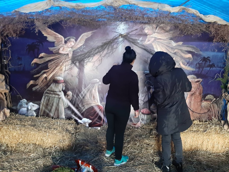 Εντυπωσιακή φάτνη Χριστουγέννων στις Σέρρες