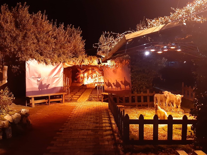 Εντυπωσιακή φάτνη Χριστουγέννων στις Σέρρες