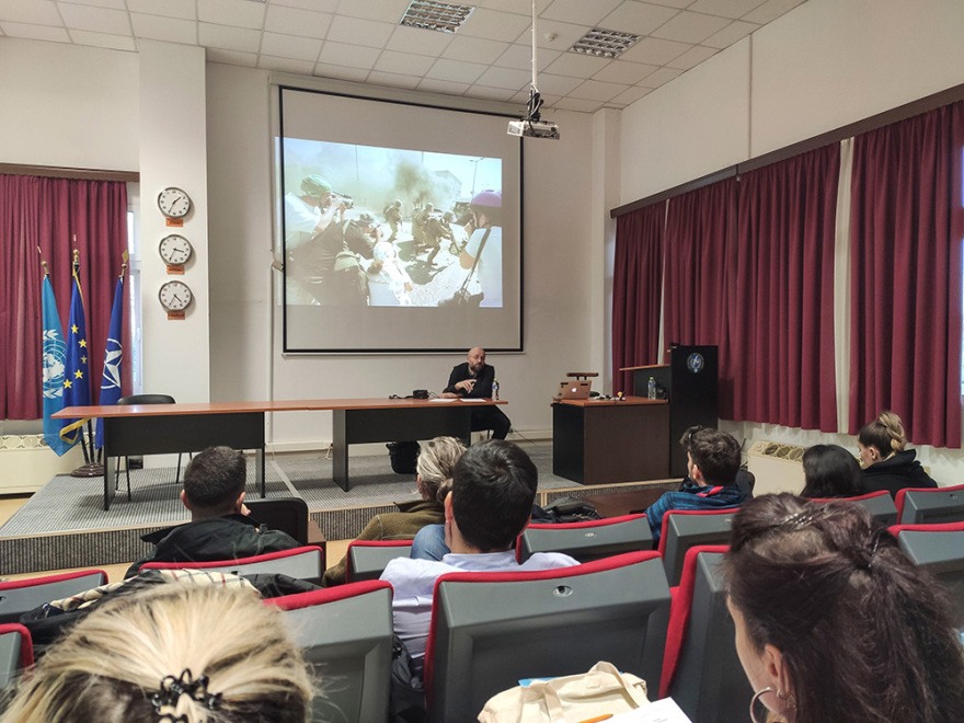 Σχολείο για... πολεμικούς ανταποκριτές στο Κιλκίς