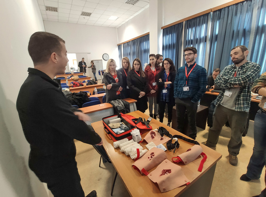 Σχολείο για... πολεμικούς ανταποκριτές στο Κιλκίς