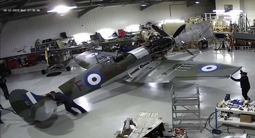 Πολεμική Αεροπορία: Σε τελικό στάδιο η ανακατασκευή Supermarine Spitfire