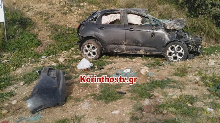 Κόρινθος: Νεκρή οδηγός σε τροχαίο 