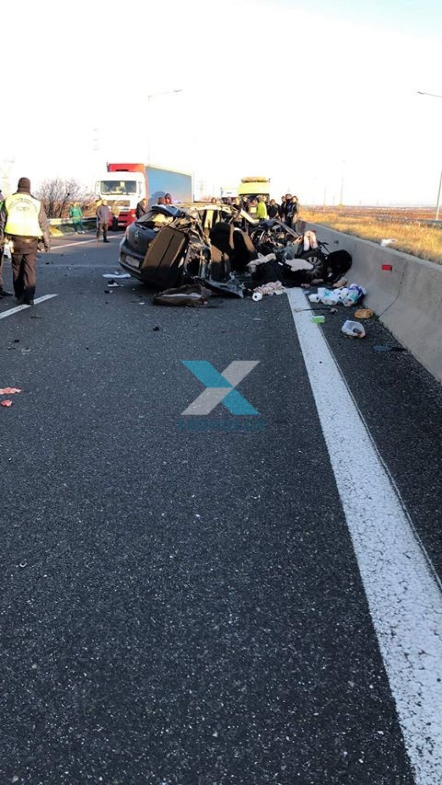 Κομοτηνή: Τραγικό δυστύχημα με δύο νεκρούς - ΙΧ συγκρούστηκε με νταλίκα