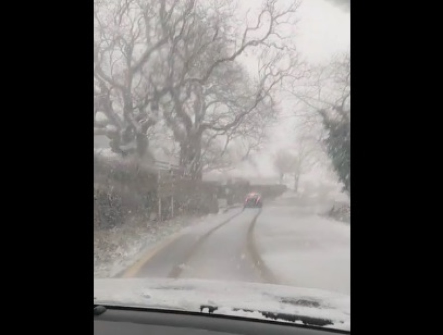 Κακοκαιρία: Σε εξέλιξη η επέλαση της «Ζηνοβίας» - Χιόνια στο Πήλιο 