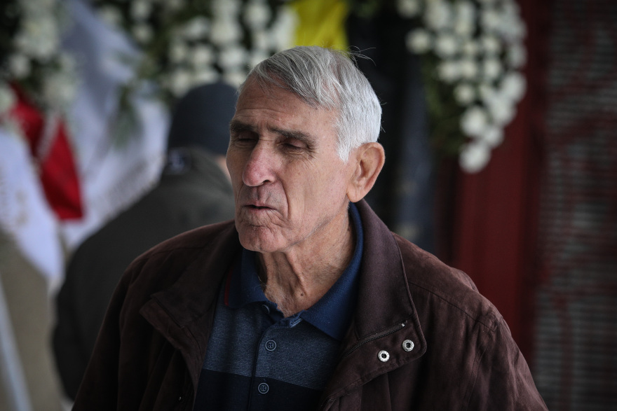 Το τελευταίο αντίο στον θρυλικό ηγέτη του Ολυμπιακού Ηλία Ρωσσίδη