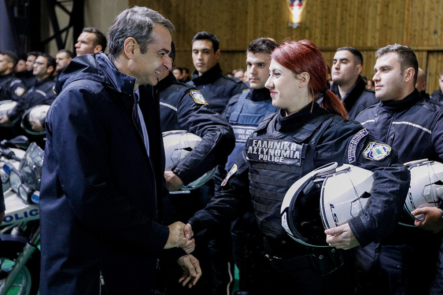 Μητσοτάκης από το κέντρο εκπαίδευσης της ΕΛΑΣ στο Μαρκόπουλο: Ο λαός ζήτησε ασφάλεια, ό,τι είπαμε το κάνουμε