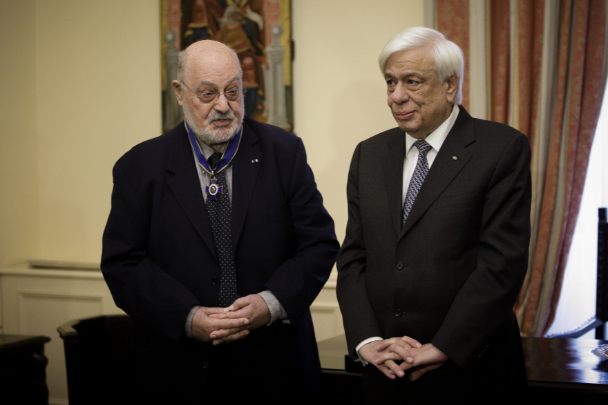 Το παράσημο του Ταξιάρχη του Τάγματος της Τιμής απένειμε ο Παυλόπουλος σε Τίτο Πατρίκιο και Κώστα Γεωργουσόπουλο