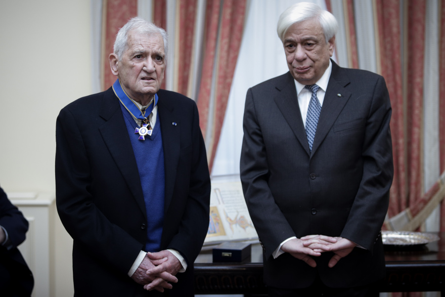 Το παράσημο του Ταξιάρχη του Τάγματος της Τιμής απένειμε ο Παυλόπουλος σε Τίτο Πατρίκιο και Κώστα Γεωργουσόπουλο